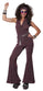 CAL-5020-026 / 70'S HALTER PANT SET/ADULT - M