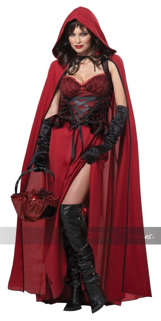 CAL-01719 / DARK RED RIDING HOOD - 1XL --(25)+