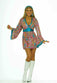 FOR-61724 / COSTUME-WILD SWIRL DRESS