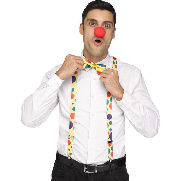 FW-90613A / SUSPENDER CHARACTER - CLOWN