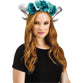 FW-90628 / HORN FLOWER HEADPIECE - SILVER HORN