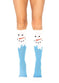 LEG-5612 / SNOW MAN RODILLA CALCETINES ALTOS.