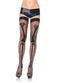 LEG-9944 / NET LEG BONE THIGH HIGHS