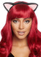 LEG-A2734 / LATEX KITTY EAR HEADBAND O S BLACK
