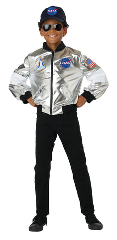 CAL-3225-100 / DELUXE NASA FLIGHT JACKET  - S/M --(25)