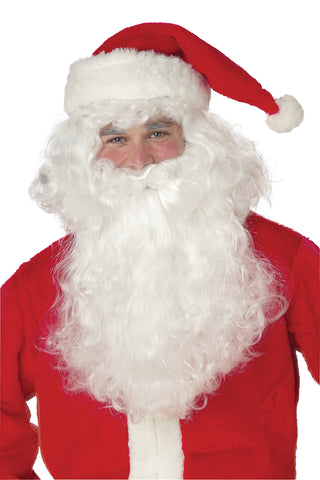 CAL-60089 / SANTA CLAUS BEARD & WIG - ACC