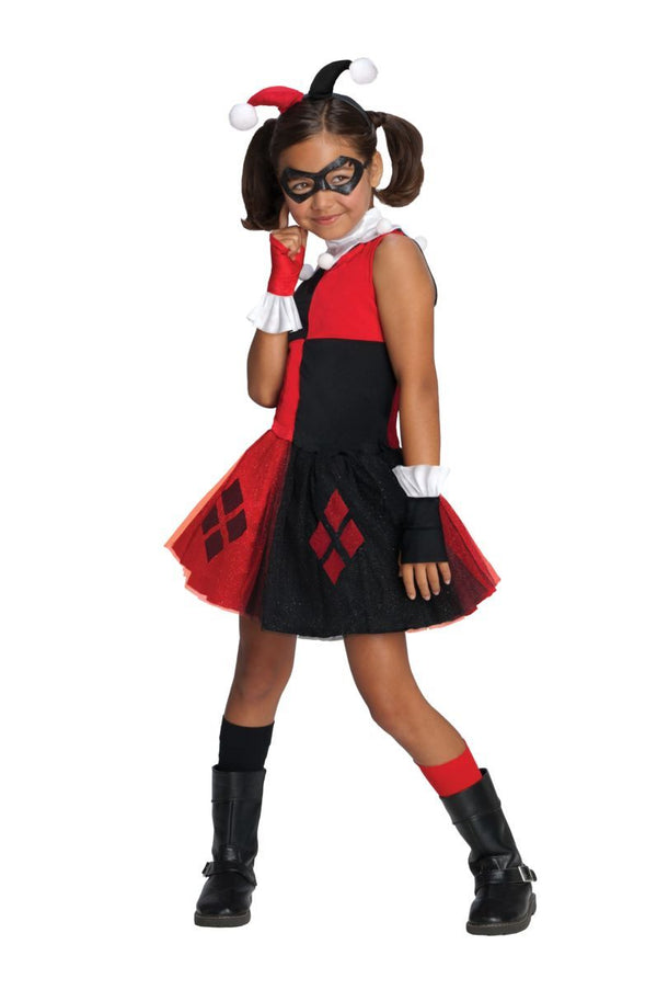 Tutu Dress Kids Harley Quinn Costume