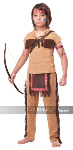 CAL-00427 / NATIVE AMERICAN BRAVE DE NIÑO(A)