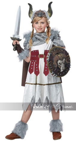 CAL-00532 / VALOROUS VIKING GIRL DE NIÑO(A)