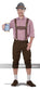 CAL-60682 / LEDERHOSEN KIT ADULT