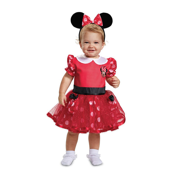 DIS-11981 / RED MINNIE MOUSE INFANT