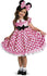 DIS-42986K / PINK MINNIE GLOW IN THE DARK DOT DRESS