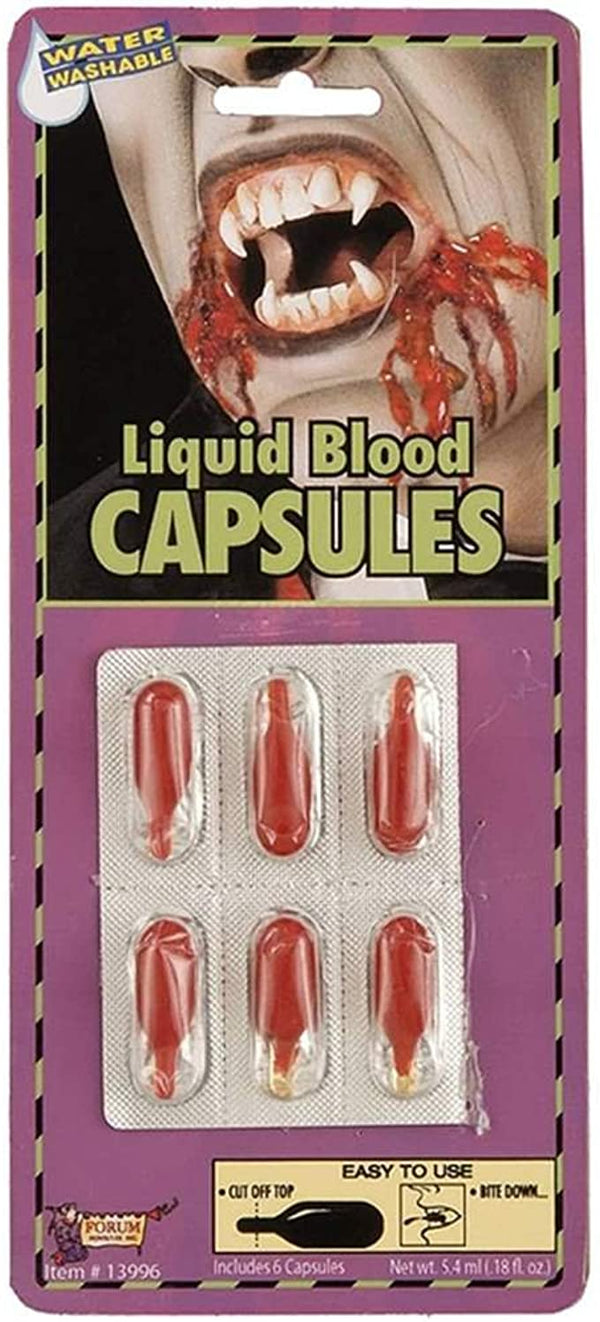 FOR-13996 / BLOOD CAPSULES-LIQUID