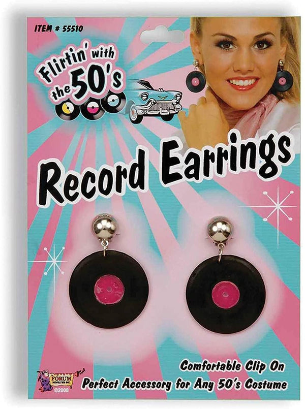RECORD EARRINGS
