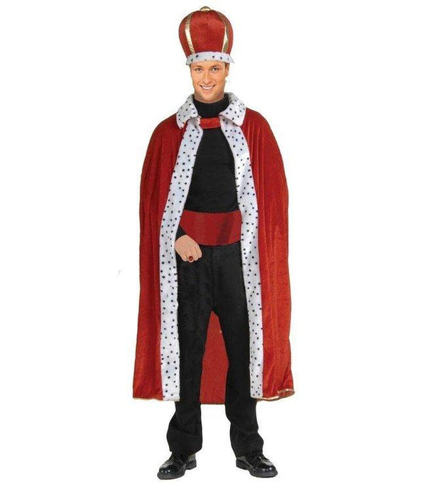 FOR-61299 / CO-KING ROBE & CROWN SET-RED