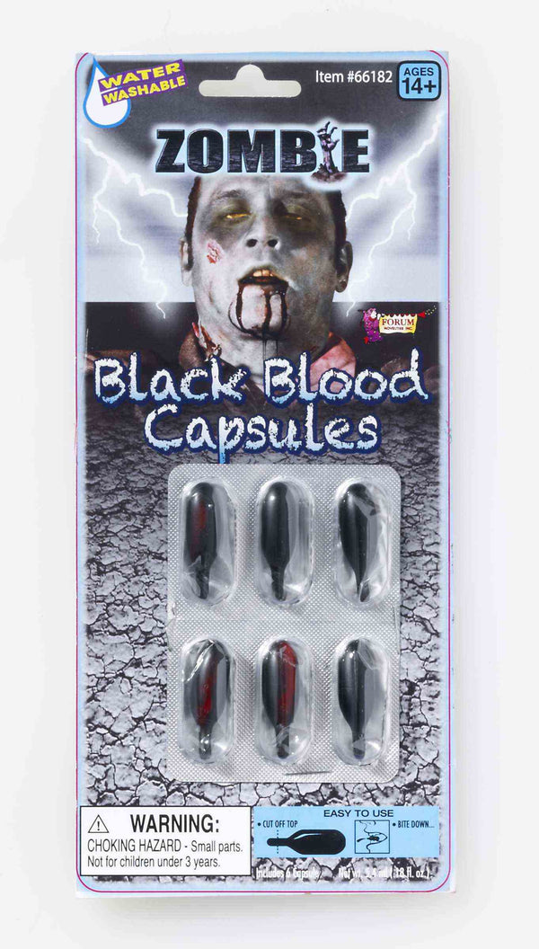 ZOMBIE BLACK BLOOD CAPSULES