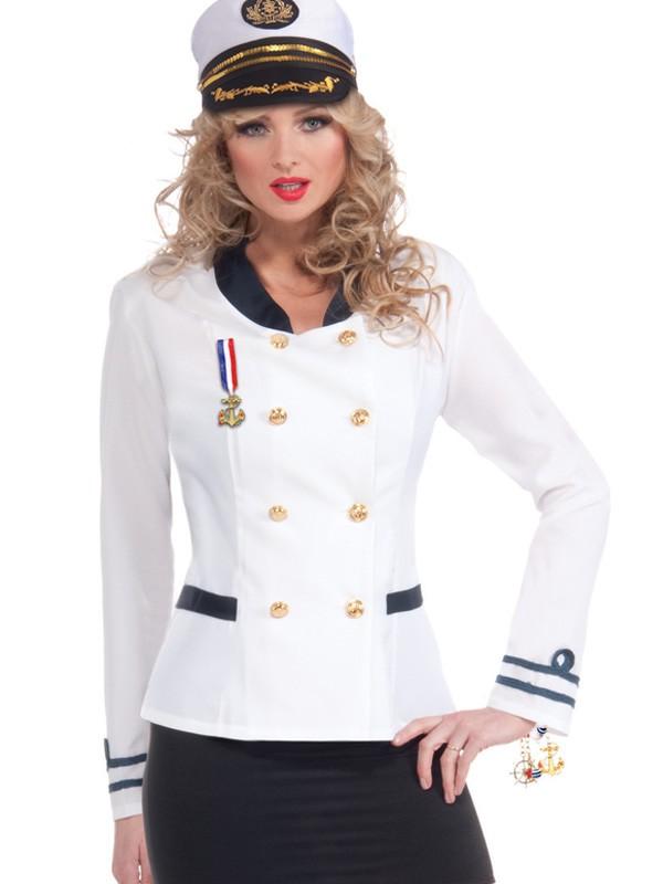 FOR-67583 / LADY IN NAVY OFFICER JACK.WHTE