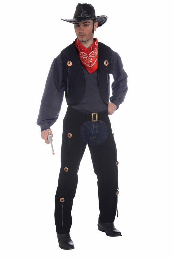 FOR-70090 / COWBOY VEST & CHAPS SET