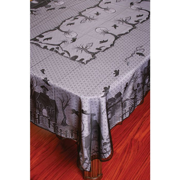 LACE TABLECLOTH HAUNTED HOUS