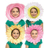 FW-93378 / FUN FLOWER FACES MASK - WHITE DAISY