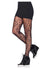 LEG-9988 / STAINED GLASS WEB NET PANTYHOSE BLACK