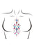 LEG-BODY010 / XALI ADHESIVE BODY JEWELS STICKER. O S