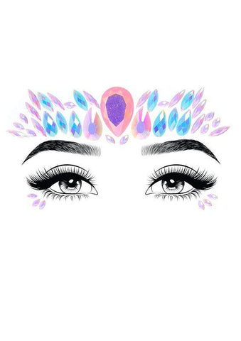 LEG-EYE012 / FREESIA ADHESIVE FACE JEWELS STICKER