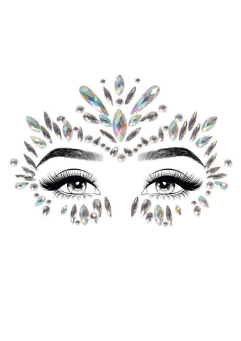 LEG-EYE018 / IRIS ADHESIVE FACE JEWELS STICKER.