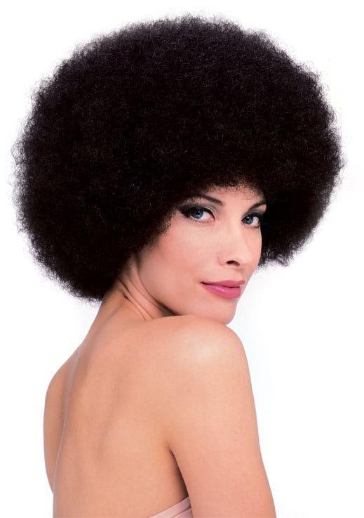 RUB-50763 / DLX BROWN AFRO-WIG